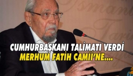 Fatih Camii'ne gömülecek