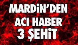 Mardin'den Acı Haber: 3 Şehit