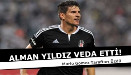 Mario Gomez Beşiktaş’a veda etti
