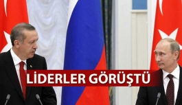 Recep Tayyip Erdoğan, Putin ile görüşme yaptı