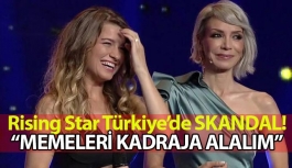 Rising Star Türkiye’de Skandal! 'Memeleri Kadraja Alalım'