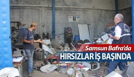 Samsun'da Bakır Kazan Hırsızlığı