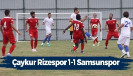 Çaykur Rizespor 1-1 Samsunspor