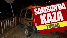 Samsun’da trafik kazası