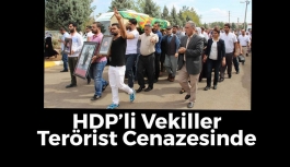 HDP’li Vekiller, Terörist Cenazesinde
