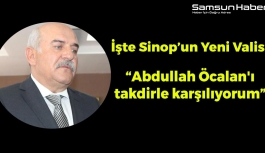 Sinop'un Yeni Valisi Öcalan'ı Takdir Ediyormuş