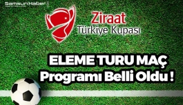 Ziraat Türkiye Kupası Maç Programı Belirlendi