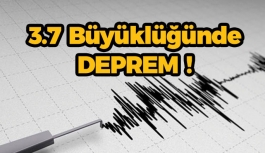 Marmara'da Deprem Oldu !