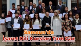 Samsun'da İşaret Dili Kursları Tam Gaz