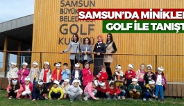 Samsun'da Minikler Golf ile Tanıştı