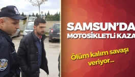 Samsun'da Motosikletli Kaza: 2 Yaralı