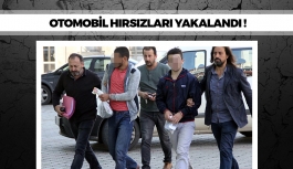 Samsun'da Otomobil Hırsızları Yakalandı