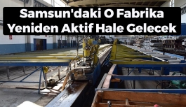 Samsun'daki O Fabrika Yeniden Aktif Hale Gelecek