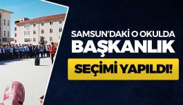Samsun'daki O Lisede Başkanlık Seçimi Yapıldı