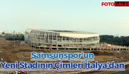 Samsunspor'un Yeni Stadının Çimleri İtalya'dan