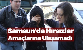 Samsun'da Hırsızlık Teşebbüsüne Gözaltı