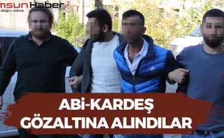 Samsun'da İki Kardeş Gözaltına Alındı