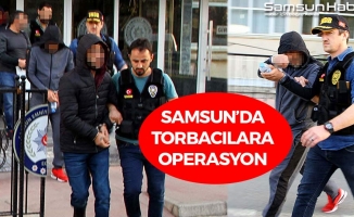 Samsun'da Torbacılar Hakim Karşısında