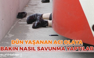 Samsun'da Tramvayda Yaşanan Ölüm Sonrası Flaş Açıklamalar