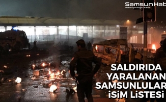 Beşiktaş'taki Patlamada Yaralanan Samsunluların İsimleri
