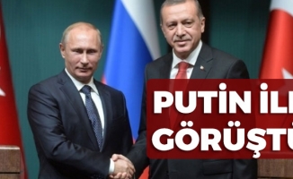 Cumhurbaşkanı Erdoğan, Putin ile Halep’i Görüştü