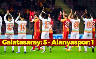 Galatasaray 5-1 Alanyaspor