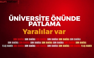 Kayseri'de Üniversite Önünde Patlama