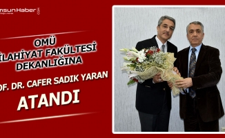 OMÜ İlahiyat Fakültesi Dekanlığına Prof. Dr. Cafer Sadık Yaran Atandı