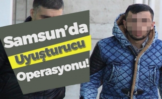 Samsun'da Üzerinde Uyuşturucu Hapla Yakalanan Şahıs Tutuklandı!