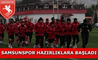 Samsunspor'da Maç Öncesi Hazırlık