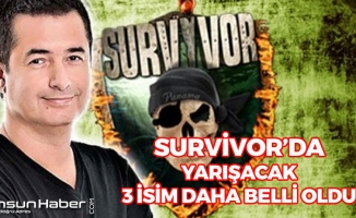 Survivor 2017'ye Gidecek 3 İsim Daha Belli Oldu 