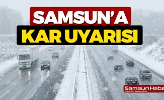 Yetkililer Uyardı Samsun'a Kar Geliyor
