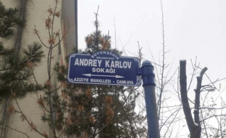Andrev Karlov'un Adı Artık Bir Sokak İsmi