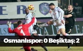 Beşiktaş Başkentten Galip Ayrıldı