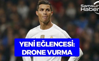 Cristiano Ronaldo’nun Yeni Eğlencesi: Drone Vurma