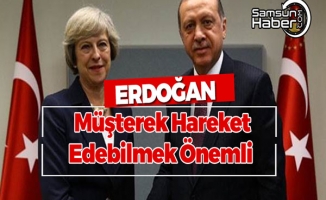 Erdoğan, İngiltere Başbakanını Ağırladı