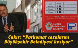 Parkomat Cezalarını Büyükşehir Belediyesi Kesti!