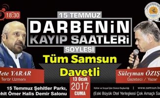 Samsun'da 15 Temmuz Konferansı