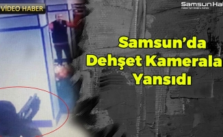 Samsun'da Silahlı Soygun Kameralara Yansıdı