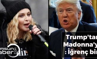 Trump Madonna Arasında Ağır Sözler