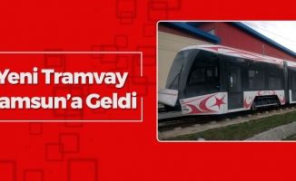 Yeni Tramvay Samsun'a Ulaştı