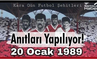 20 Ocak 1989 Samsunspor Anıtı Yapılacak!