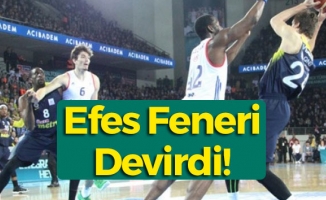 Anadolu Efes: 82 - Fenerbahçe: 74