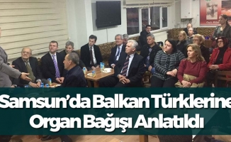 Balkan Türklerine Organ Bağışı Anlatıldı