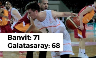 Banvit: 71 - Galatasaray Odeabank: 68