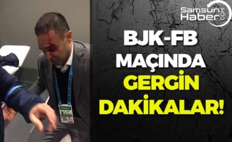 Beşiktaş Fenerbahçe Maçında Olaylı Dakikalar!