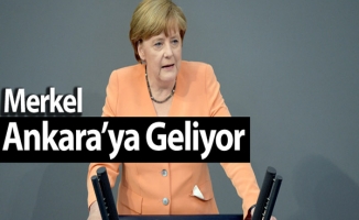 Merkel Yarın Türkiye’ye Geliyor