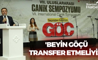 Osman Genç: 'Samsun beyin göçü çekmeli'