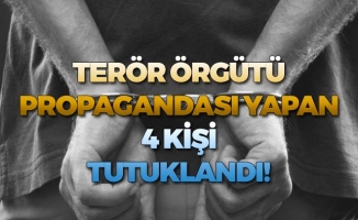 PKK'nın Propagandasını Yapan 4 Kişiye Tutuklama!