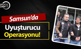 Samsun'da Eve Uyuşturucu Baskını! Bir kişi Gözaltında